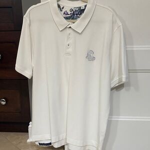 Robert Graham white Polo Shirt